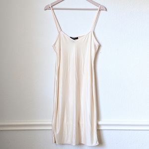 weekend by maxmara cream slip dress